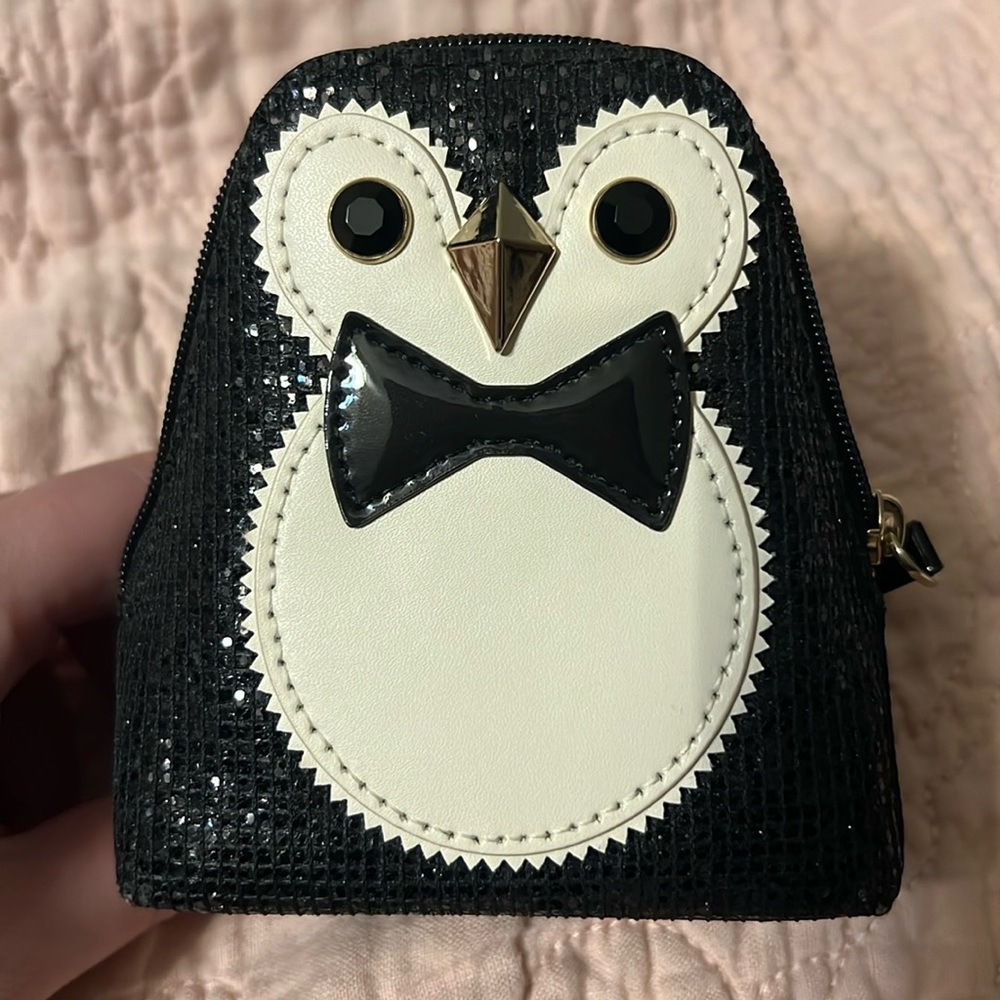 Kate Spade Clifton Lane Penguin Coin Pouch/Purse